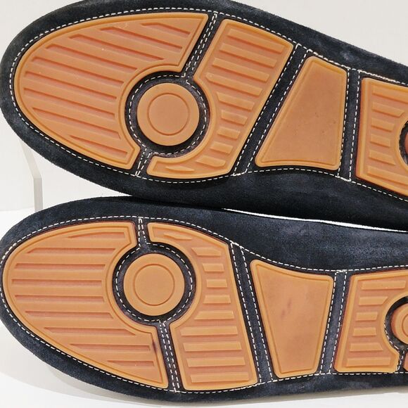 Michael Pasinkoff Mens Sz 42 Navy Blue Suede Driving Shoes Loafers Made in Italy main image 16